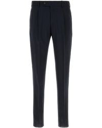 PT Torino - Midnight Blue Wool Pant - Lyst