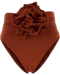 Magda Butrym - Brick Stretch Nylon Bikini Bottom - Lyst