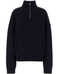 Extreme Cashmere - Navy Blue Cashmere Blend N°235 Sweater - Lyst