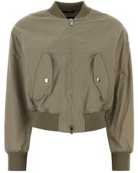 Tatras - Sage Green Nylon Ottamota Bomber Jacket - Lyst