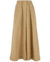 Co. - Camel Visse Blend Skirt - Lyst