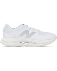 Junya Watanabe - White Synthetic Leather And Fabric Man X New Balance Sneakers - Lyst