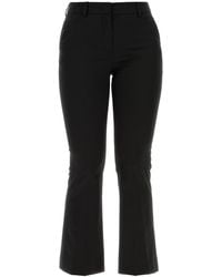 PT Torino - Black Stretch Polyester Blend Pant - Lyst