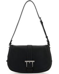 McQueen - Leather Large Satchel Crossbody Bag - Lyst
