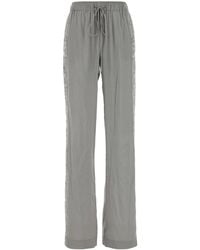 Ermanno Scervino - Stretch Silk Palazzo Pant - Lyst