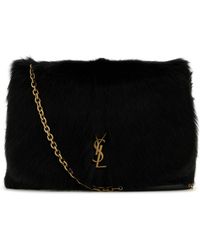 Saint Laurent - Borsa a spalla Jamie 4.3 in montone nero - Lyst