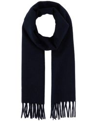 Prada - Midnight Cashmere Scarf - Lyst
