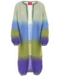 Rose Carmine - Multicolor Mohair Blend Cardigan - Lyst