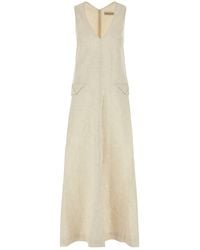Camilla & Marc - Sand Stretch Polyester Blend Floris Dress - Lyst