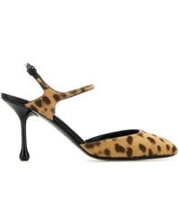 Jimmy Choo - 'Pixie' Pumps With High Sculpted Heel And All-Over Leopard Print - Lyst