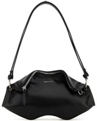McQueen - Nappa Leather Manta Clutch - Lyst