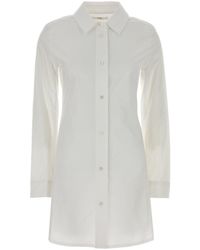 Co. - White Poplin Shirt - Lyst
