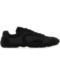 Prada - Sneakers Montecarlo Re-Edition 2005 nere in pelle scamosciata e Re-Nylon - Lyst