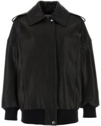McQueen - Leather Jacket - Lyst