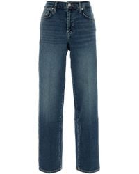7 For All Mankind - Stretch Denim Stovepipe Jeans - Lyst