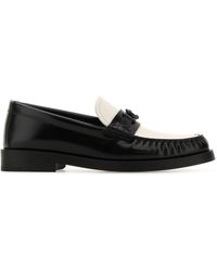 Jimmy Choo - Mocassini Addie in pelle bicolor - Lyst