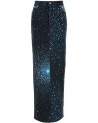 GIUSEPPE DI MORABITO - Gonna in denim stampato - Lyst