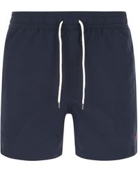 Ssense Uomo Sport & Swimwear Costumi da bagno Pantaloncini da bagno Blue Polyester Swim Shorts 
