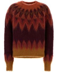 Isabel Marant - Maglione Natania in misto lana ricamata - Lyst