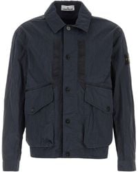 Stone Island - Dark Nylon Windbreaker - Lyst