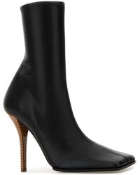 Phoebe Philo Bumper Booties in Black | Lyst