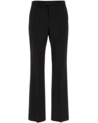 Valentino Garavani - Black Wool Pant - Lyst