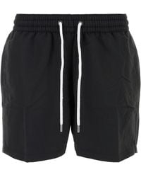 Frescobol Carioca - Black Polyester Sport Swimming Shorts - Lyst