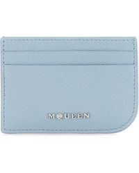 McQueen - Light Leather Card Holder - Lyst