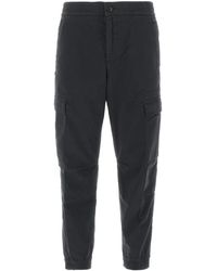 BOSS - Stretch Cotton joggers - Lyst