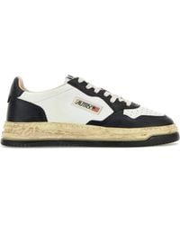 Autry - Two-tone Leather X Maison Mihara Yasuhiro General Scale Supvint Sneakers - Lyst