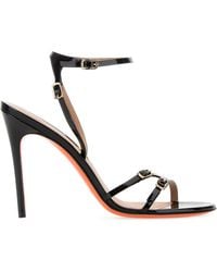 Santoni - Sandalo Alto Con Cinturini - Lyst