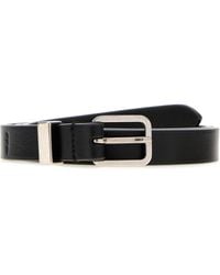 Jil Sander - Rectangle Belt 2 Cm - Lyst