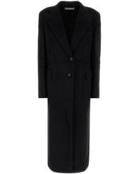 Our Legacy - Black Wool Blend Coat - Lyst