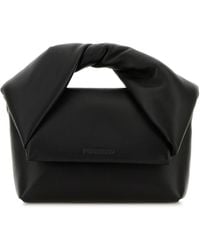 JW Anderson - Small Twister Leather Tote Bag - Lyst