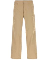Herno - Beige Cotton Blend Pant - Lyst