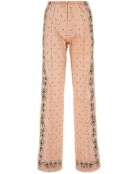 Palm Angels - Printed Linen Blend Pant - Lyst