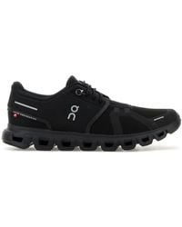 On Shoes - Black Mesh Cloud 6 Sneakers - Lyst