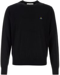 Vivienne Westwood - Black Wool Alex Sweater - Lyst
