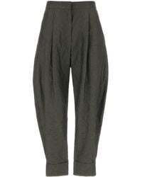 PT Torino - Bottle Green Cotton Blend Cloe Pant - Lyst