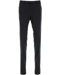 PT Torino - Slate Stretch Virgin Wool Pant - Lyst