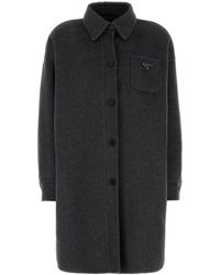 Prada - CAPPOTTO - Lyst