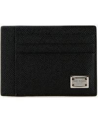 Dolce & Gabbana - Leather Card Holder - Lyst