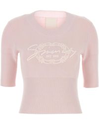 Givenchy - Pastel Cotton Blend Sweater - Lyst