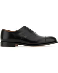 Church's - Scarpa classica dubai in pelle blu - Lyst