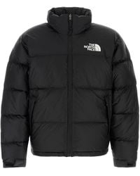 The North Face - Black Nylon Down Jacket - Lyst