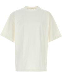 The Row - Solid Crew Neck T-Shirt - Lyst