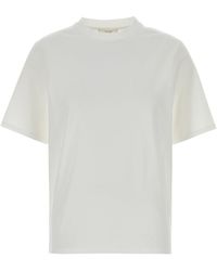 The Row - Solid Crew Neck T-Shirt - Lyst