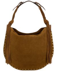 Isabel Marant - Camel Suede Oskan Shopping Bag - Lyst