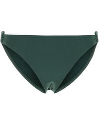 Eres - Dark Green Stretch Nylon Clutch Bikini Bottom - Lyst