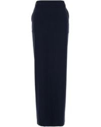 THE NINA STUDIO - Embroidered Stretch Polyester Blend Skirt - Lyst